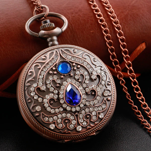 RUBELOR Montre de poche de luxe pour femmes et hommes