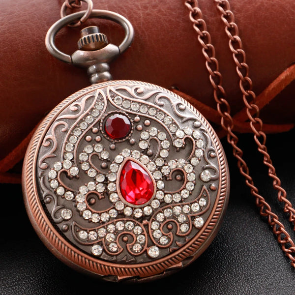 RUBELOR Montre de poche de luxe pour femmes et hommes