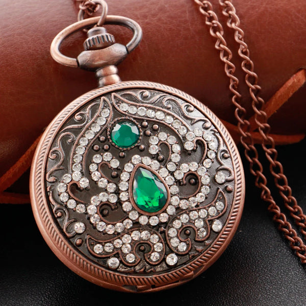 RUBELOR Montre de poche de luxe pour femmes et hommes