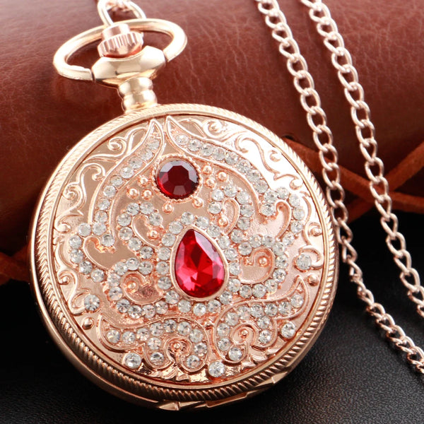 RUBELOR Montre de poche de luxe pour femmes et hommes