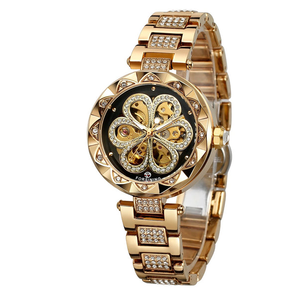 FORSINING montre squelette pour femmes