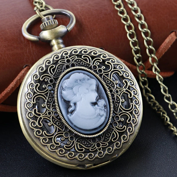 RUBELOR Montre de poche de luxe pour femmes et hommes