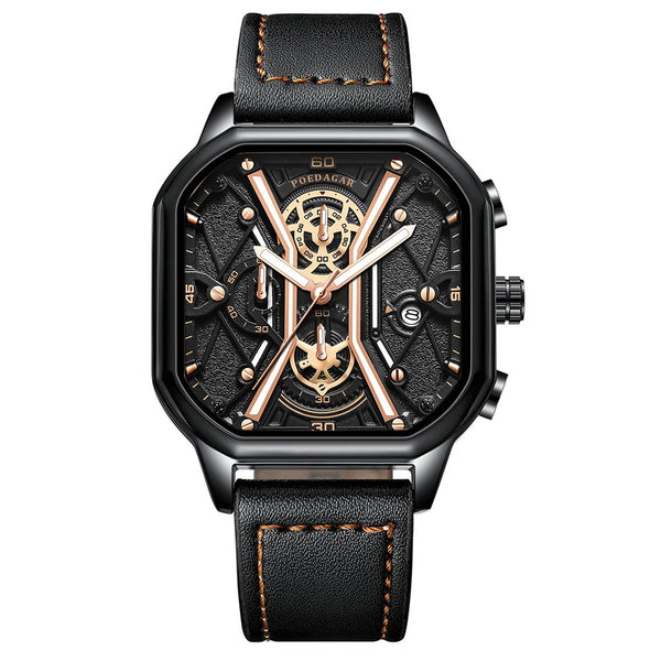 POEDAGAR FASHION montre de luxe pour homme