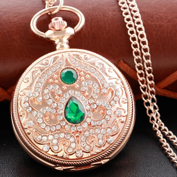 RUBELOR Montre de poche de luxe pour femmes et hommes