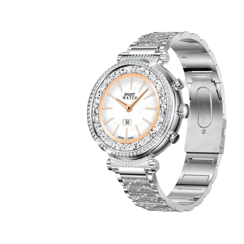 GLUCOLUNA Micro montre intelligente médicale pour femme
