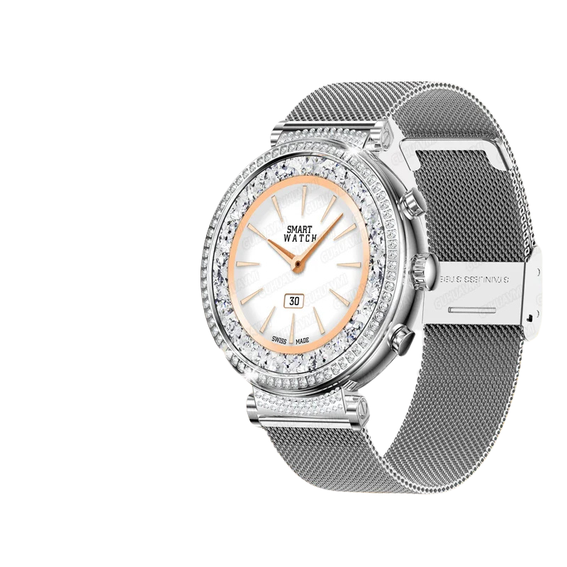 GLUCOLUNA Micro montre intelligente médicale pour femme