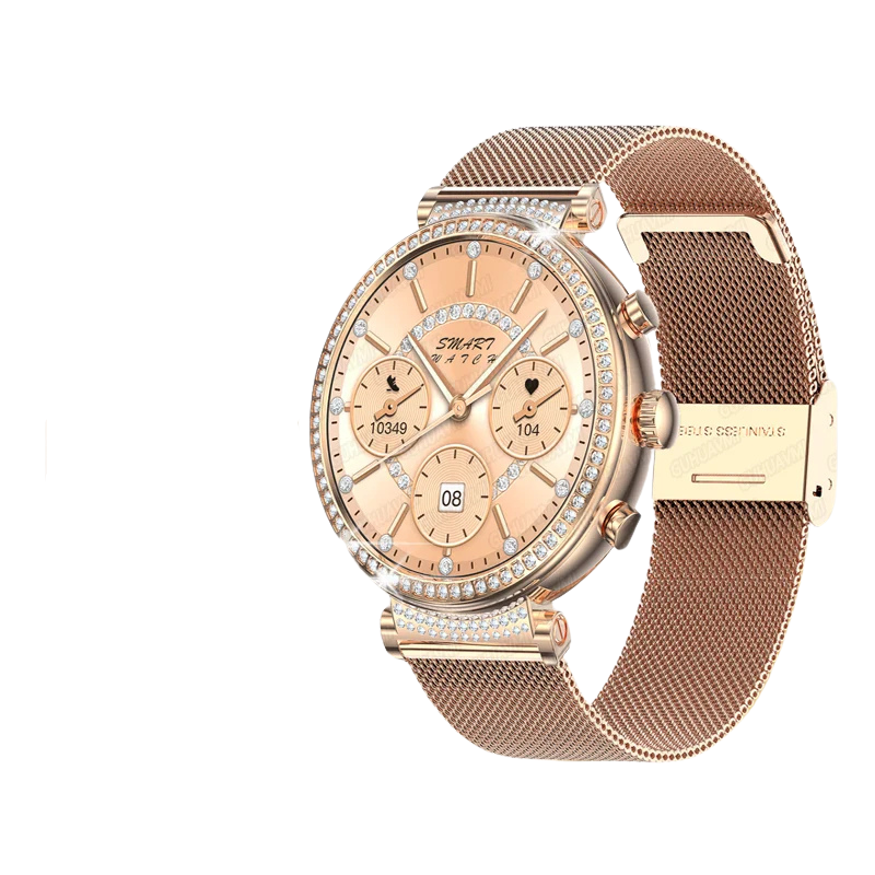 GLUCOLUNA Micro montre intelligente médicale pour femme