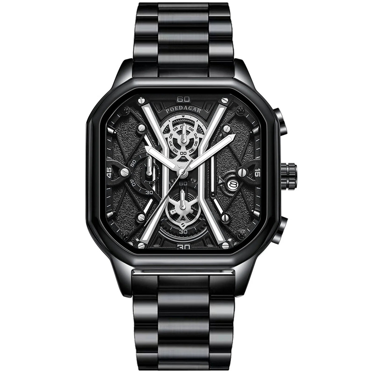 POEDAGAR FASHION montre de luxe pour homme