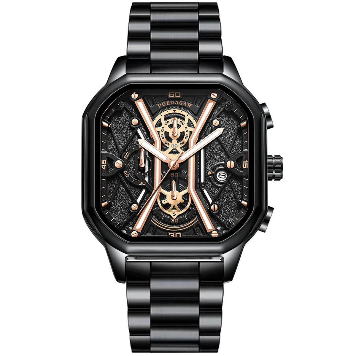 POEDAGAR FASHION montre de luxe pour homme