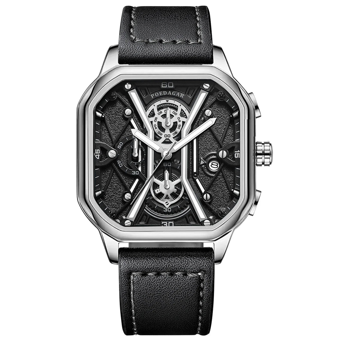 POEDAGAR FASHION montre de luxe pour homme
