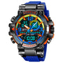 STRYVE Montre-bracelet de sport bleue pour homme