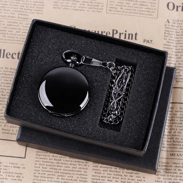 FAMORA Montre de poche à Quartz dorée