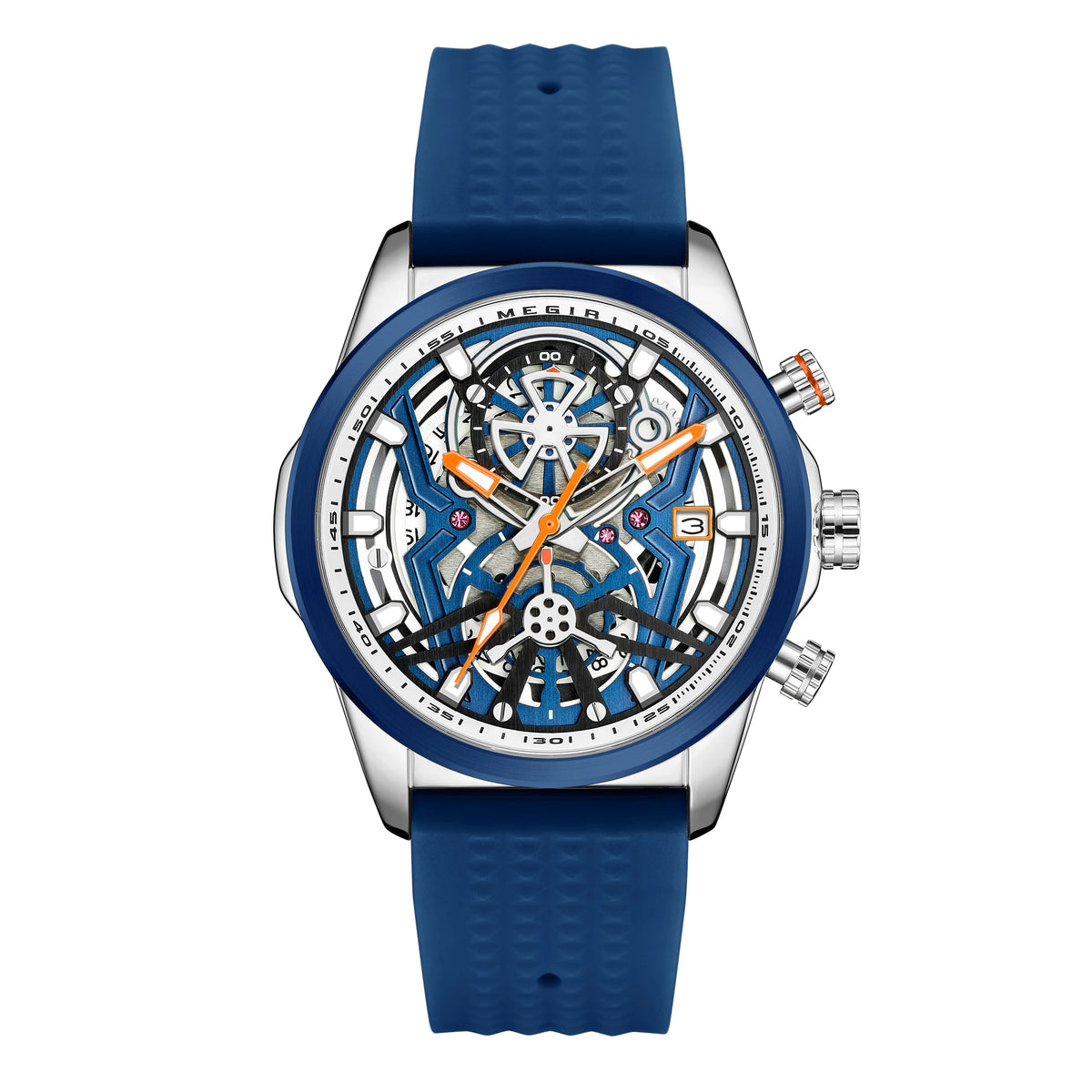 MEGIR Montre de sport à quartz pour homme
