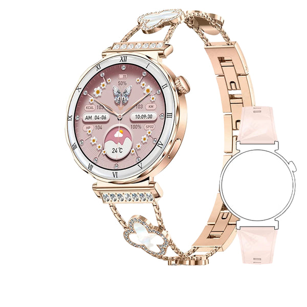 LIGE CRISTALIA nouvelle montre intelligente Ultra mince pour femmes.