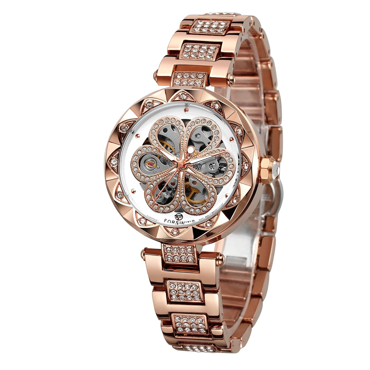 FORSINING montre squelette pour femmes