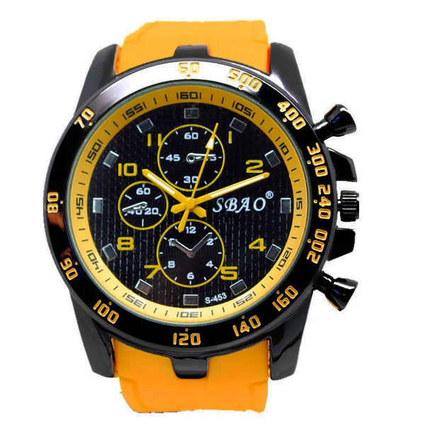 SBAO Montre à Quartz pour hommes