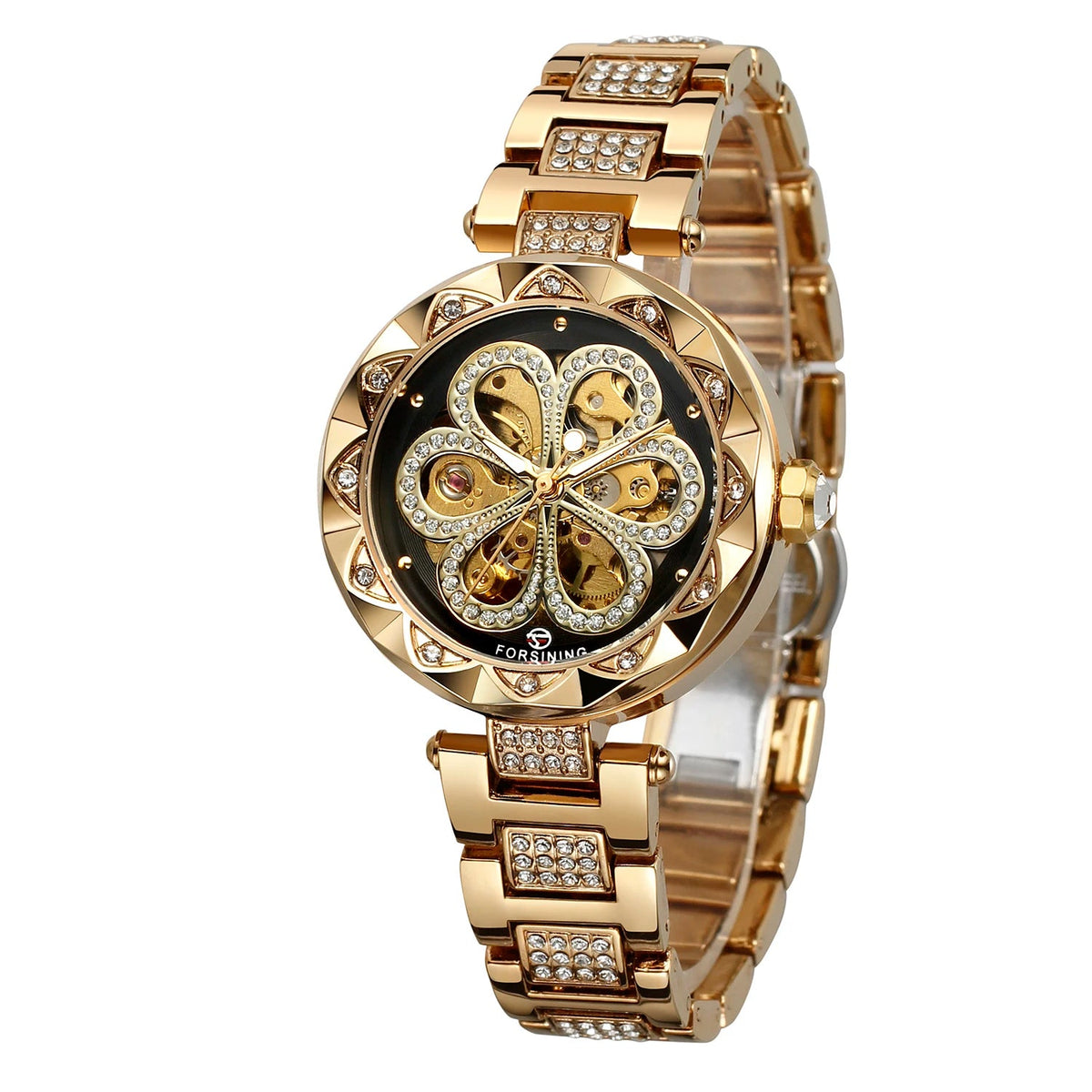 FORSINING montre squelette pour femmes
