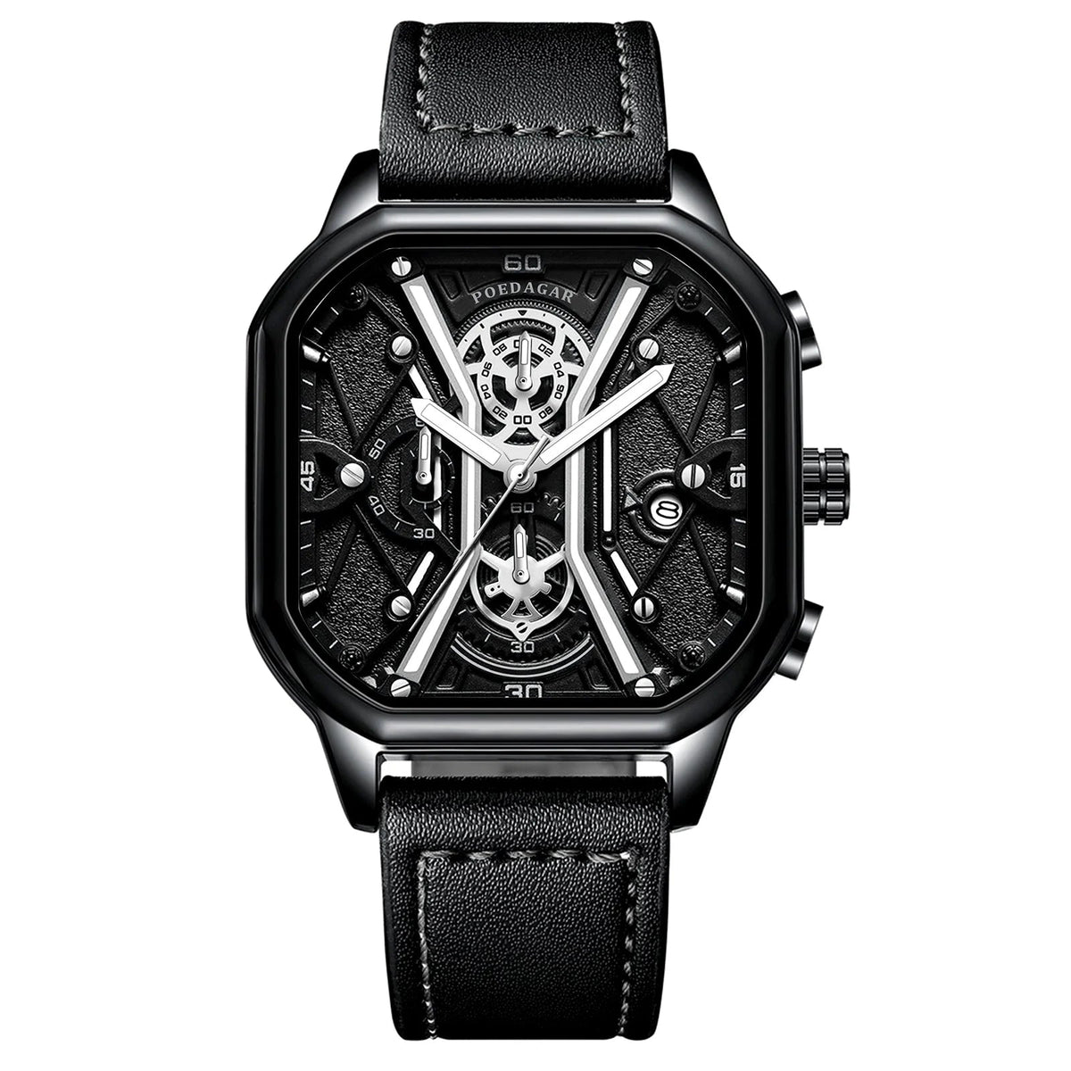 POEDAGAR FASHION montre de luxe pour homme