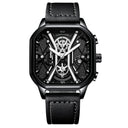  Noir Argent Cuir